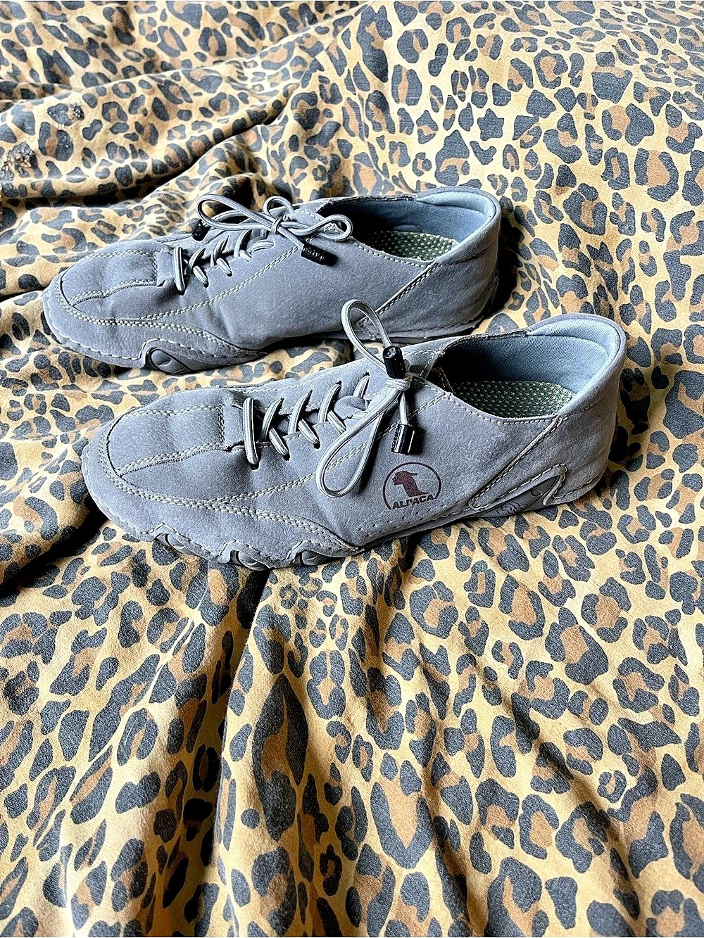 Gray Suede Sneakers EU36-US SZ 6
